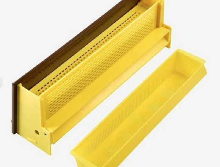 Removable Pollen Trap Ventilated Pollen Tray Beekeeping Bee Hive Entrance Pollen Collector